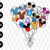Mouse Head Balloon Svg File
