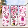 Mouse Minnie Cafecito Y Chisme Tumbler Png