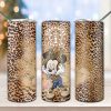 Mouse Minnie Leopard Starbucks Coffee Tumbler Png