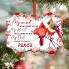 My Mind Still Talks To You Ornament PNG, Benelux Christmas Ornament