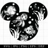 Nemo Svg And Png Clipart Dory Squirt Mickey Instant Digital Download