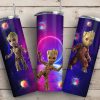 Neon Groot Tumbler Png