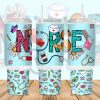 Nurse 40 Oz 2 Piece Tumbler Wrap