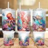 Ocean Life 40 Oz 2 Piece Tumbler Wrap