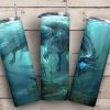 Ocean Water Dragon And Wooden Ship Tumbler Png