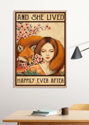 Once Upon A Time There Was A Girl Who Really Loved Fox Poster