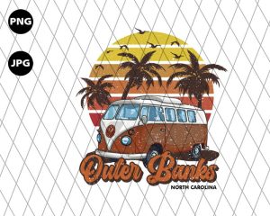 Outer Banks Retro Png