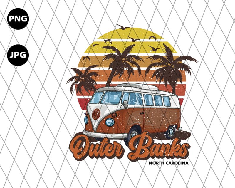 Outer Banks Retro Png Outer Banks Retro Png