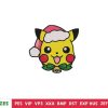 Pikachu Embroidery Design 2