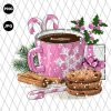 Pink Christmas Hot Cocoa Png