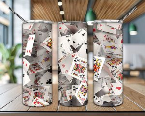 Playing Cards Tumbler Png