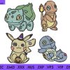 Pokemon Embroidery Design Bundle