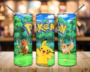Pokemon Pikachu Tumbler Png