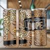 Pretty Dope Leopard Tumbler Png
