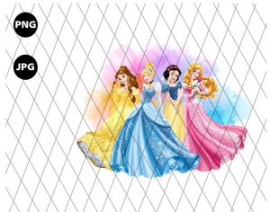 Princess Watercolor Png