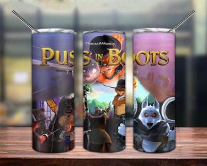 Puss In Boots Tumbler Png