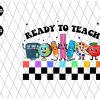 Ready To Teacher Retro Png
