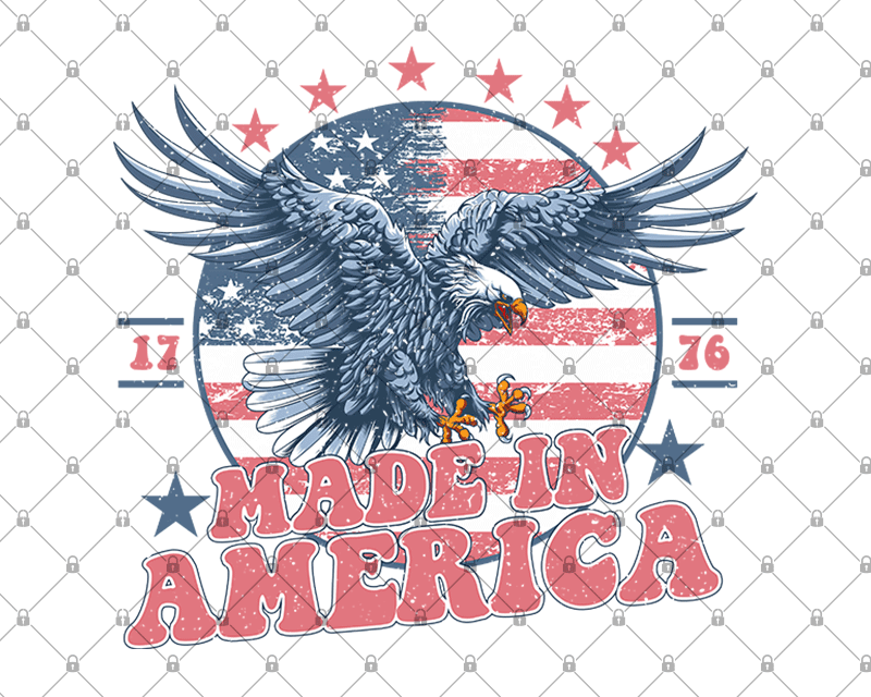 Retro Made In American Png Retro Made In American Png