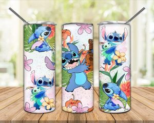 Retro Stitch Tumbler Png
