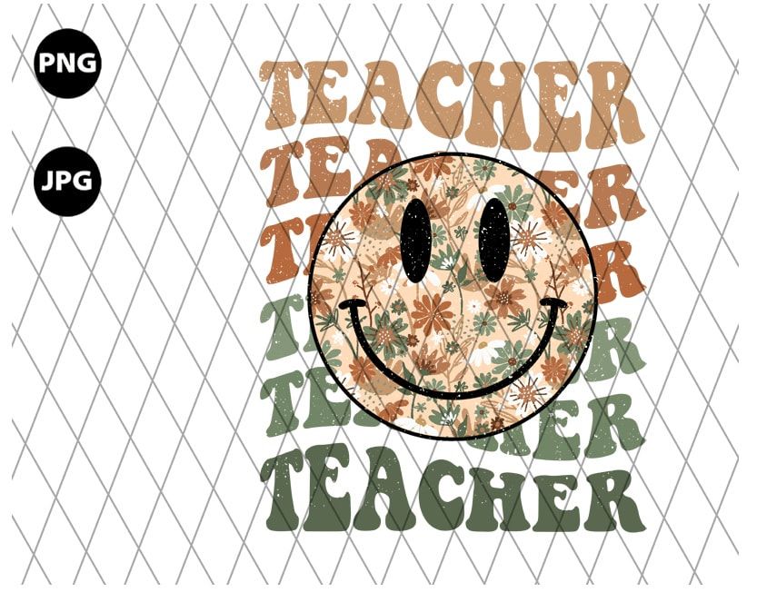 Retro Teacher Png Retro Teacher Png