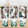 Rustic Cowgirl 40 Oz 2 Piece Tumbler Wrap