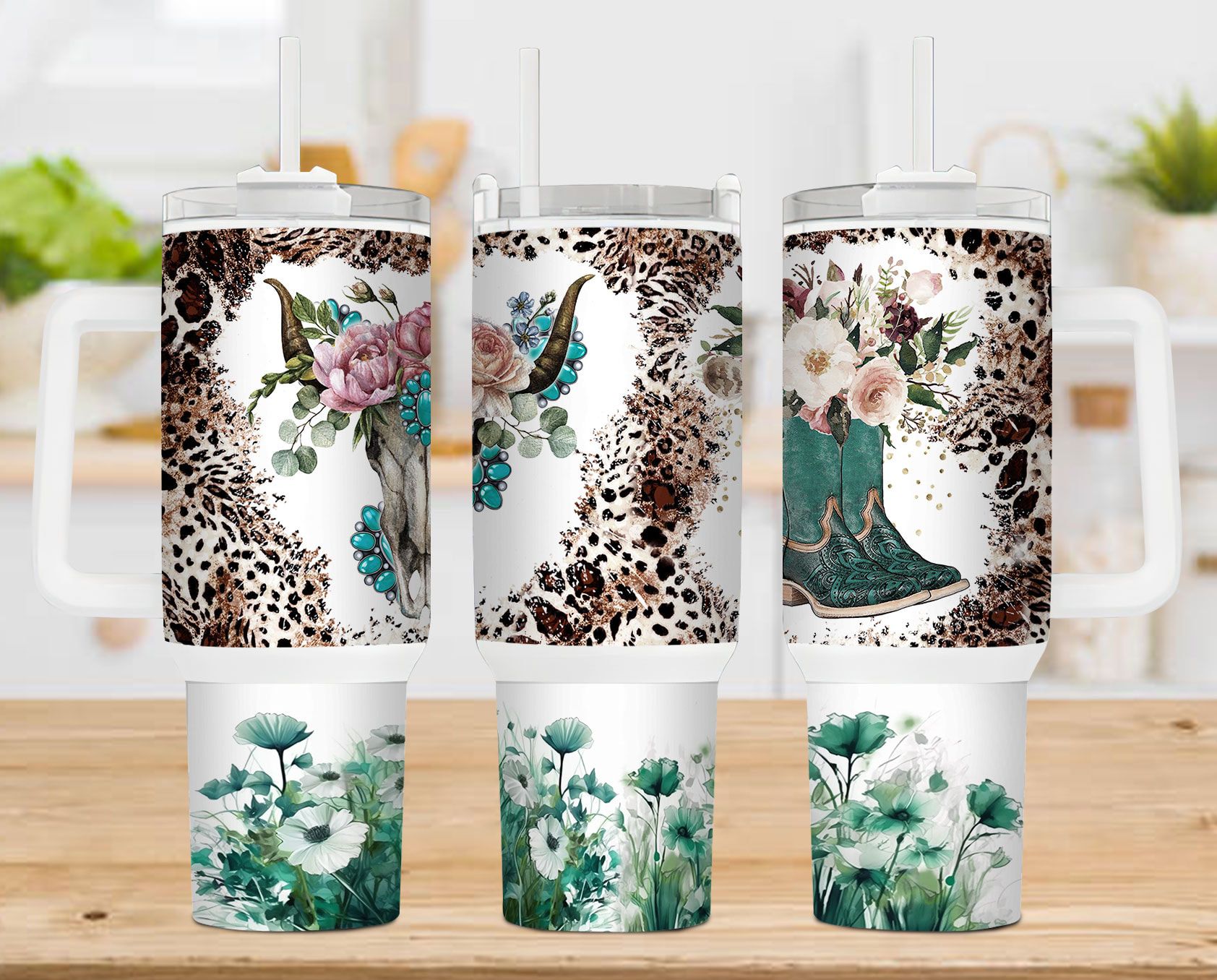 Rustic Cowgirl 40 Oz 2 Piece Tumbler Wrap Rustic Cowgirl 40 Oz 2 Piece Tumbler Wrap