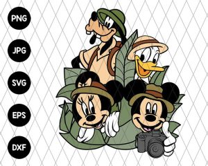 Safari Fab 4 Svg File