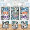 Sarcastic Quote Skull Skeleton 40 Oz 2 Piece Tumbler Wrap
