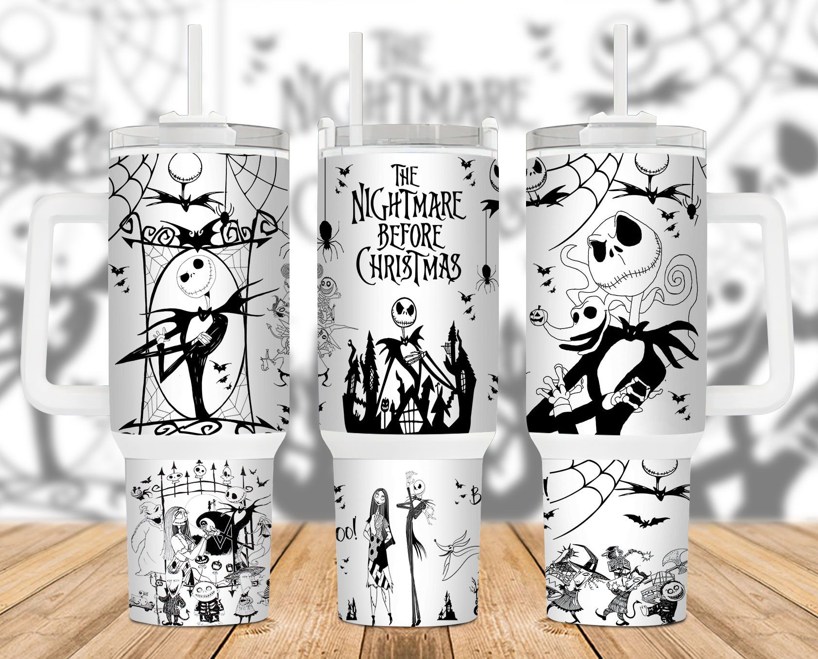 Scary Movies Nightmare 40 Oz 2 Piece Tumbler Wrap Scary Movies Nightmare 40 Oz 2 Piece Tumbler Wrap