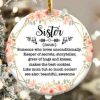 Sister Noun Ornament Png - Customvouge