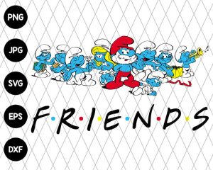 Smurfs Svg Smurfs Vector Smurfs Friends Svg Smurfs Friends Vector Friends Svg
