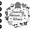 Snacking Around The World Svg File