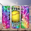 Softball Life Tumbler Png 2