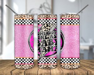 Somebodys Fine Ass Baby Mama Tumbler Png