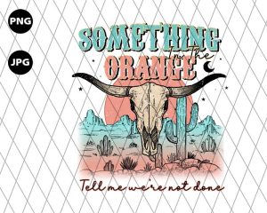 Something In Orange Western Png