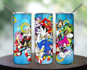 Sonic Cartoon Tumbler Png 2