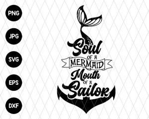 Soul Of Mermaid Svg File