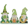 St Patricks Gnomes Machine Embroidery Design