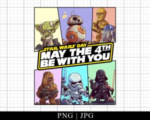 Star Wars May The 4th Be With You Png Family Trip 2023 Png
