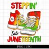 Steppin Into Juneteenth Png 2