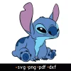 Stitch svg, png, pdf, dxf