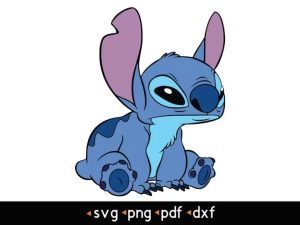 Stitch svg, png, pdf, dxf