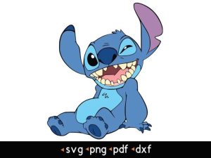 Stitch svg, png, pdf, dxf