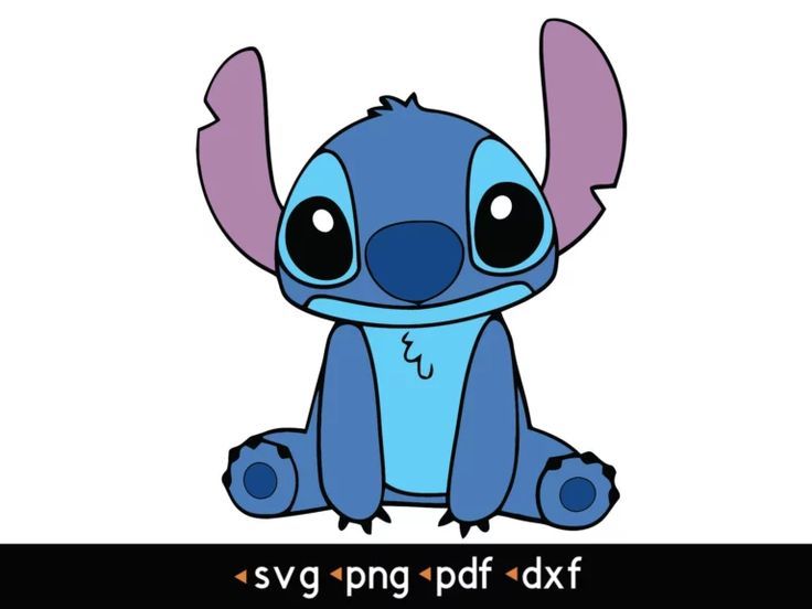 Stitch- #4 svg, png, pdf, dxf Stitch- #4 svg, png, pdf, dxf