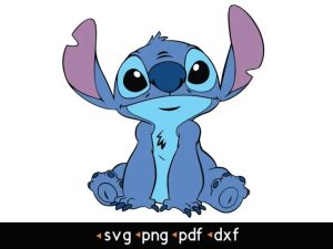 Stitch svg, png, pdf, dxf