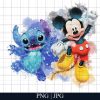 Stitch And Mickey Png Files