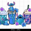 Stitch Coffee Cups Png Sublimation Designs Downloads