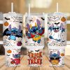 Stitch Halloween 40 Oz 2 Piece Tumbler Wrap
