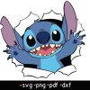 Stitch svg, png, pdf, dxf