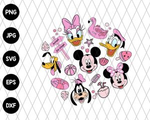 Summer Disney Magical Svg File